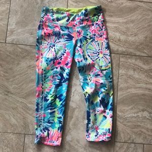 Lilly Pulitzer cropped Luxletic leggings